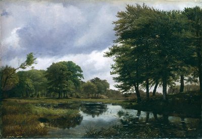 Landschaft bei Silkeborg, 1833 von Louis Gurlitt